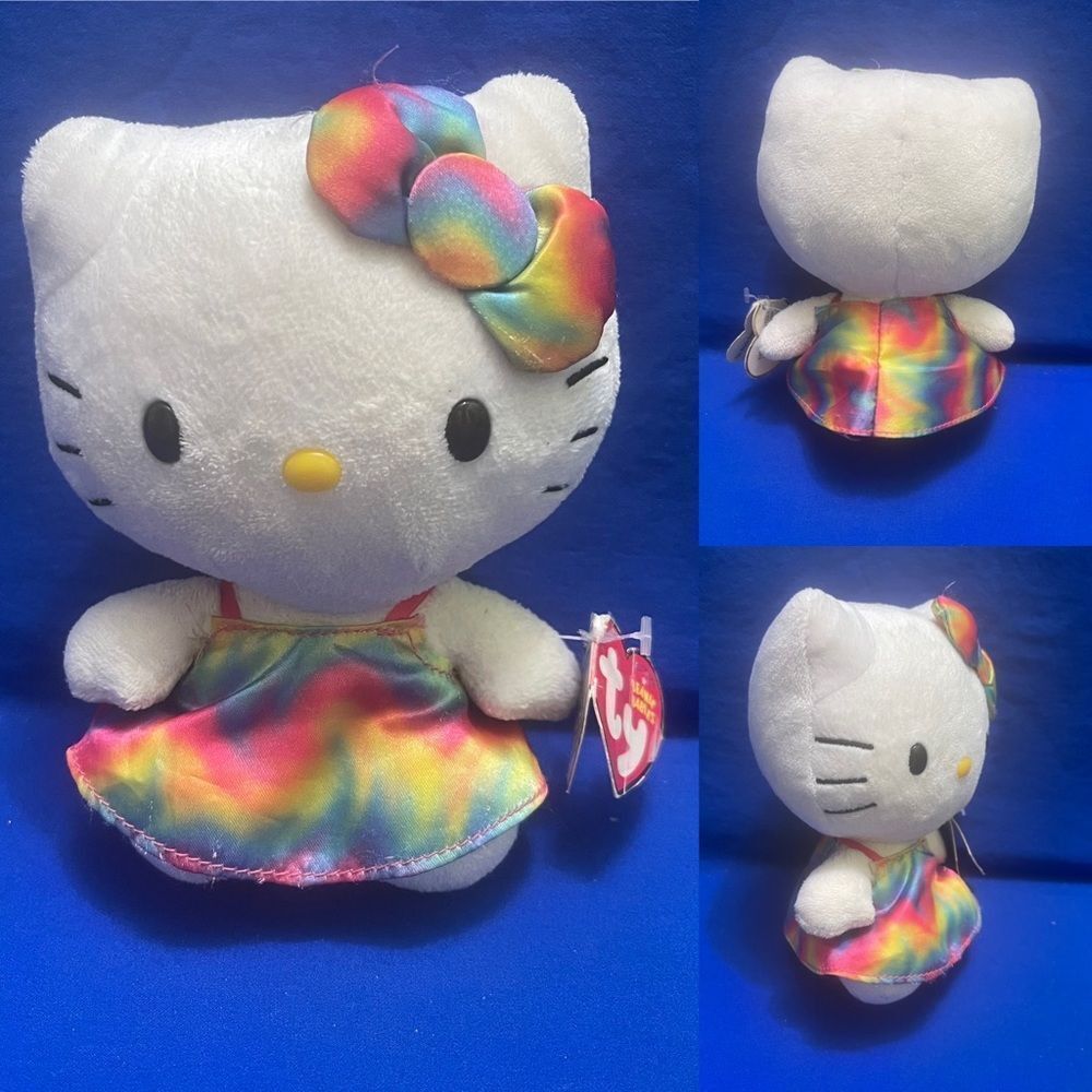 Hello Kitty Rainbow plush doll
